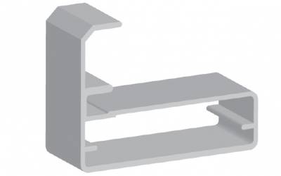Montante de Porta – Jateado e Anodizado com Puxador