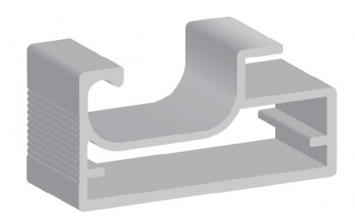 Montante de Porta – Jateado e Anodizado