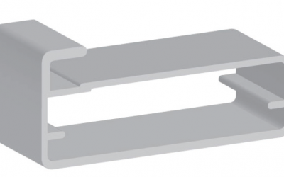 Montante de Porta – Jateado e Anodizado