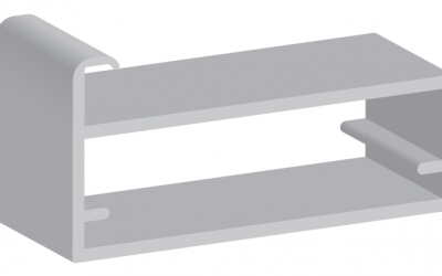 Montante de Porta – Jateado e Anodizado