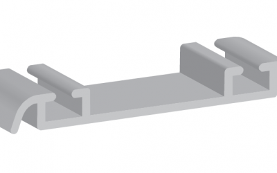 Trilho – Inferior Jateado e Anodizado – 42mm – Largo