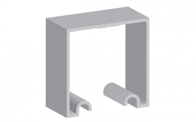 Trilho – Superior Jateado e Anodizado – 35,3mm