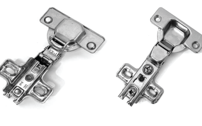 Dobradiça De Pressão Duplo Sentido – Curvo