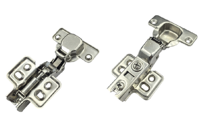 Dobradiça Com Pistão Calço Fixo – Curva