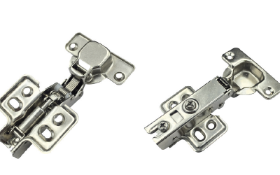 Dobradiça Com Pistão Calço Fixo – Reta